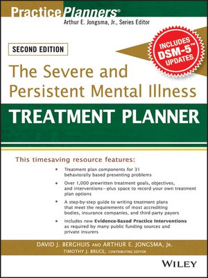 cover image of The Severe and Persistent Mental Illness Treatment Planner
